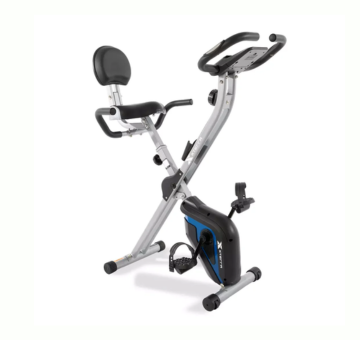 BICICLETA PLEGABLE RECLINADA RECUMBENT (CON ESPALDAR) marca XTERRA FITNESS.